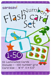 Sarasavi Numbers Flash Card Set