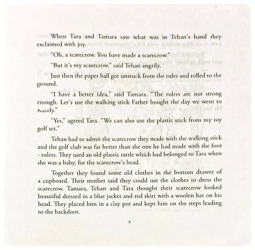 The Friendly Scarecrow And Other Stories inside view