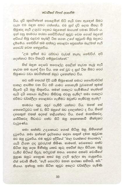 හැරී පොටර් සහ රහස් කුටිය | Harry Potter Saha Rahas Kutiya inside view