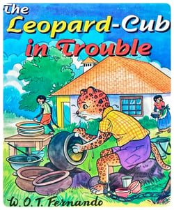 The Leopard Cub In Trouble