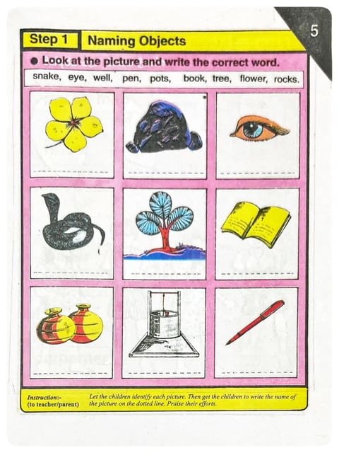 English With Joy Work Book 1B inside view