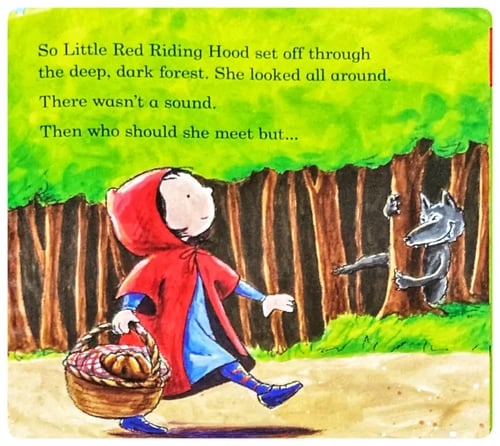 Little Red Riding Hood inside view