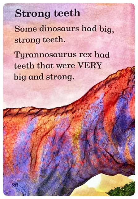 Dinosaurs inside view