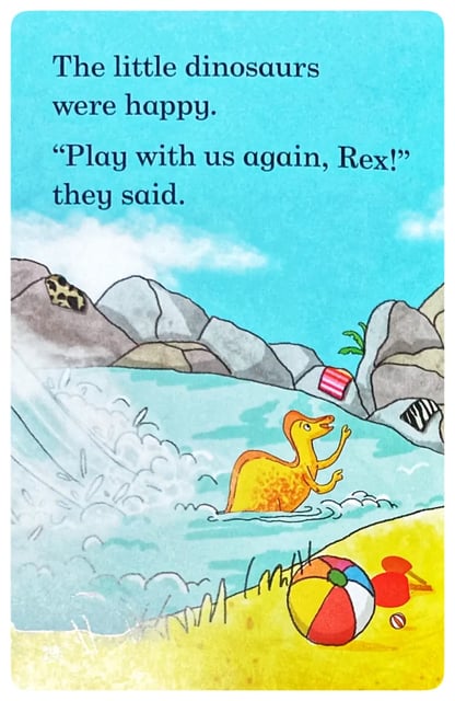 Rex the Big Dinosaur inside view