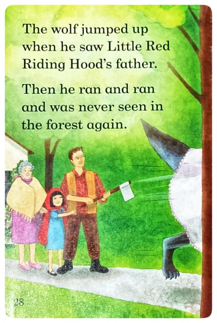 Little Red Riding Hood inside view