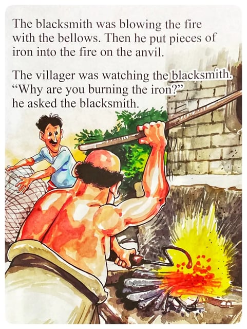 Is Cotton Like Iron? inside view
