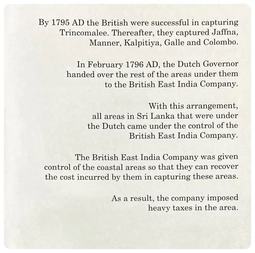 The British In Sri Lanka I inside view