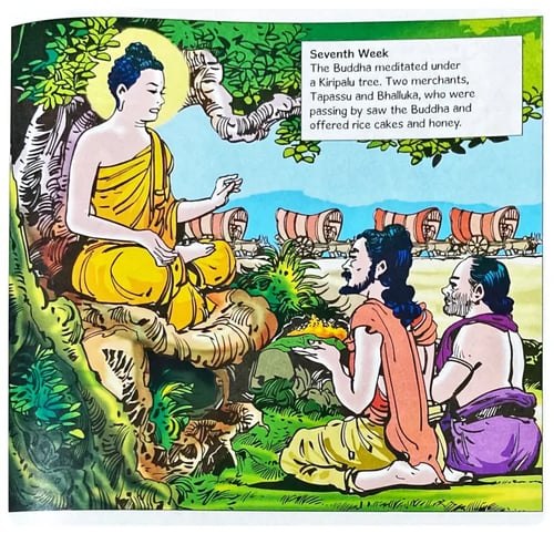 Life Of The Gauthama Buddha 3 inside view