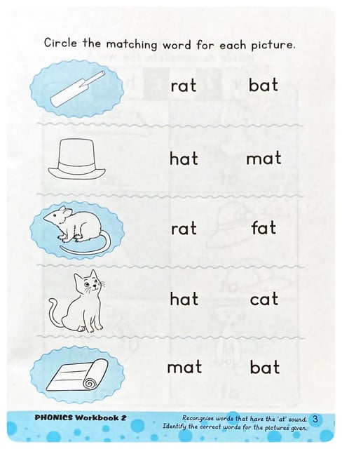 Sarasavi Phonics Reader Workbook 2 inside view