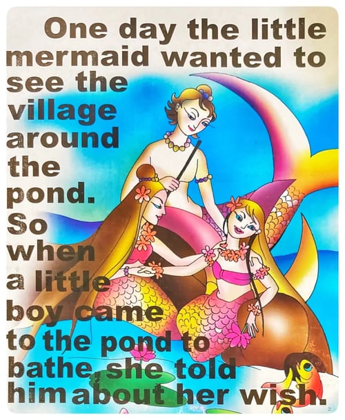 The Beautiful Mermaid inside view
