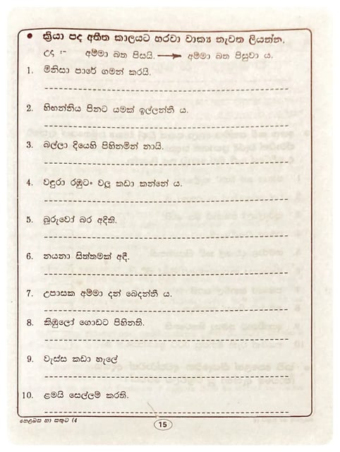 හෙළ බස හා සතුට (4 වසර) | Hela Basa Ha Sathuta 4 inside view