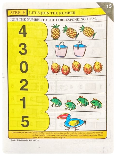 Mathematics With Joy 1B inside view