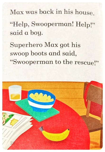 Superhero Max inside view