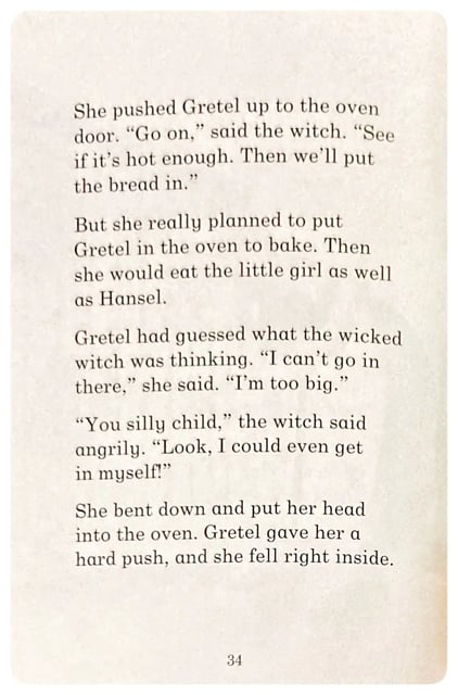 Hansel and Gretel inside view