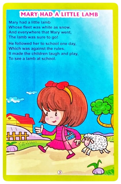 My Little Library Nursery Rhymes inside view