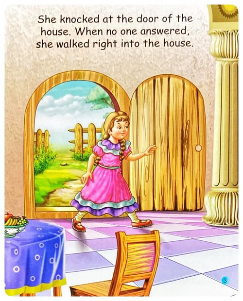 Goldilocks and the Three Bears inside view