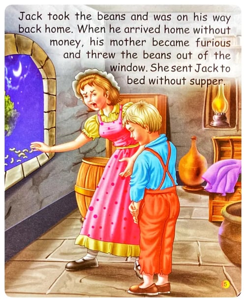 Jack and the Beanstalk inside view