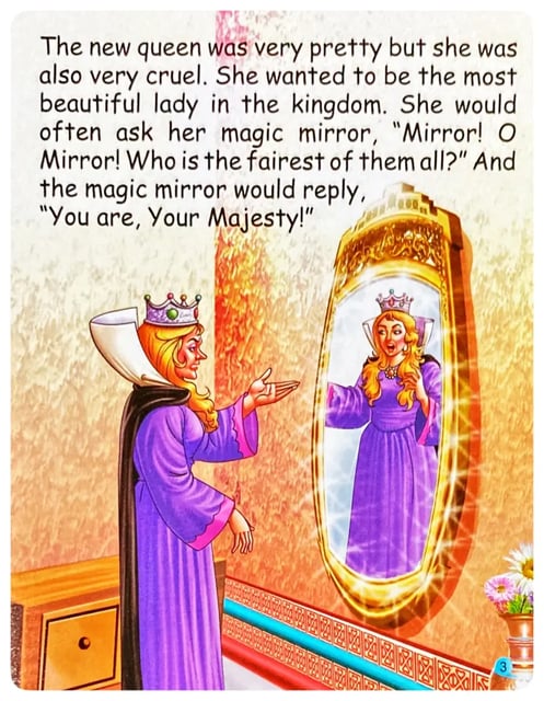 Snow White and the Seven Dwarfs inside view
