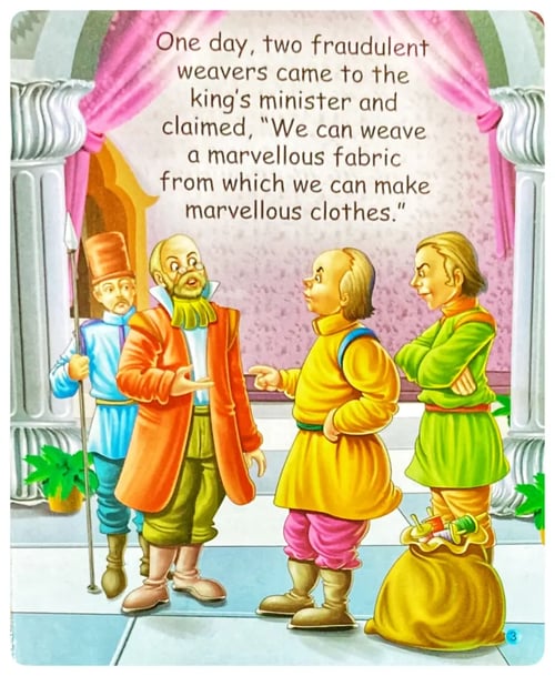The Emperor's New Clothes inside view