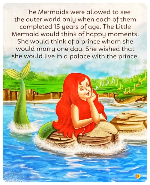 The Little Mermaid inside view
