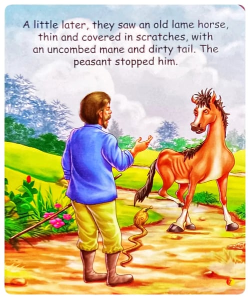 The Peasant, the Snake and the Fox inside view