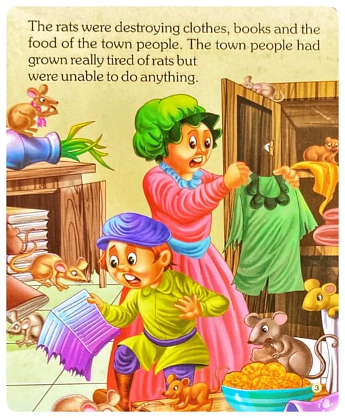 The Pied Piper of Hamelin inside view