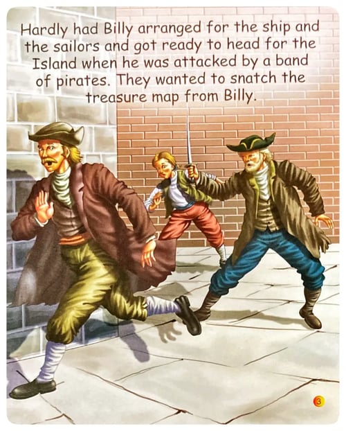 The Treasure Island inside view