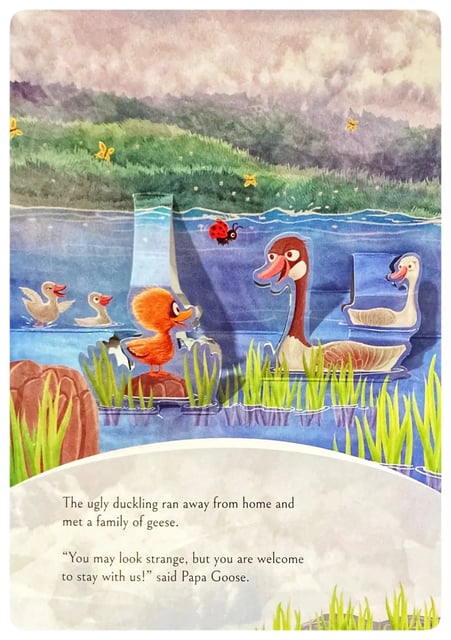 The Ugly Duckling inside view