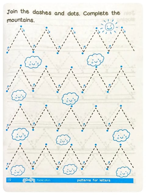 Patterns for Letters inside view