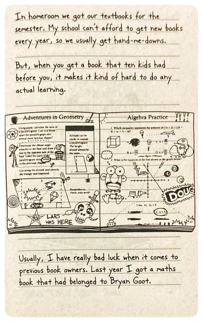 Diary of Wimpy Kid 4 - Dog Days inside view