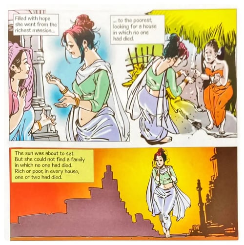 Life Of The Gauthama Buddha 6 inside view
