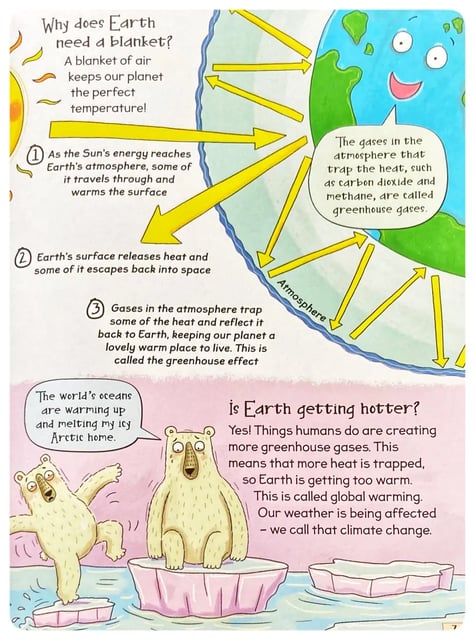 Curious Questions and Answers about Saving the Earth inside view