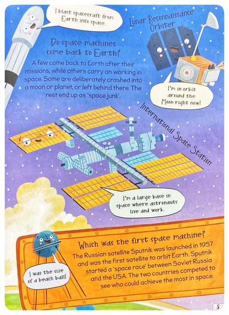 Curious Questions and Answers about Space Machines inside view