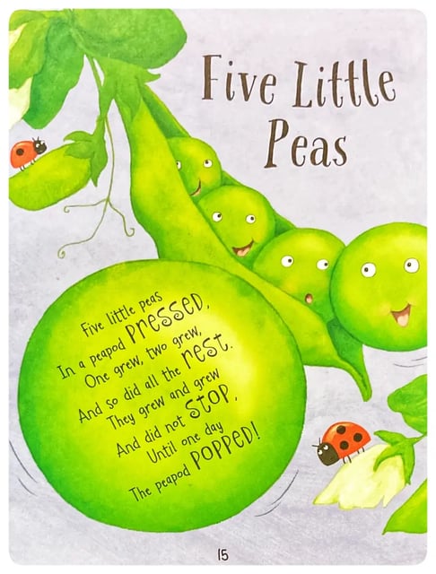 Nursery Rhymes - Hard Cover inside view