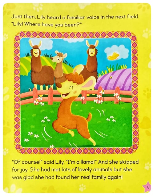 Illustrated Animal Stories - Hard Cover inside view