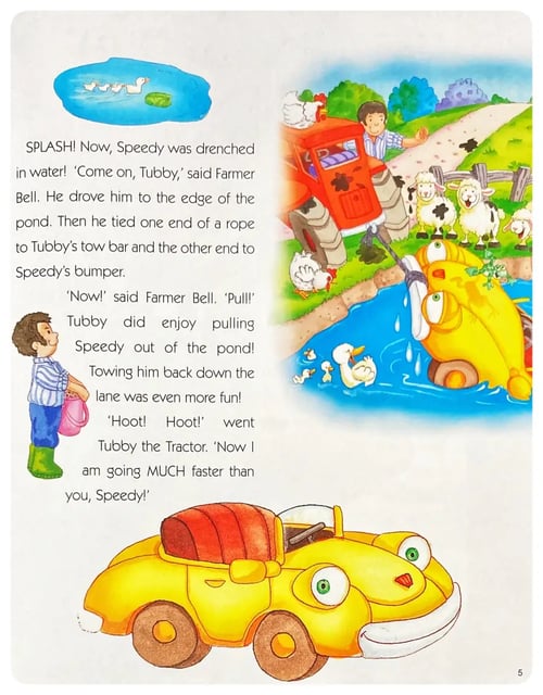 Illustrated Stories for Boys - Hard Cover inside view