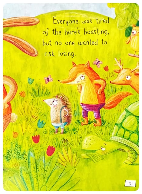 Aesop's Fables - Hard Cover inside view