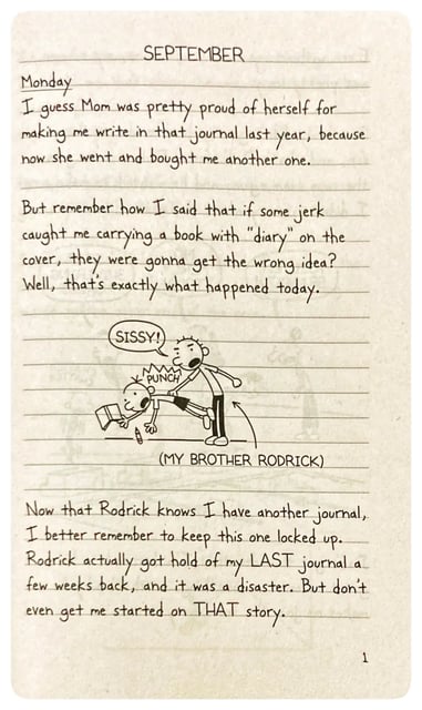 Diary of Wimpy Kid 2 - Rodrick Rules inside view
