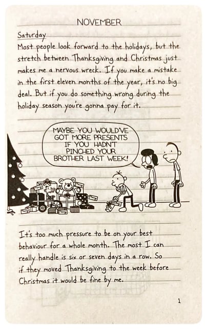 Diary of Wimpy Kid 6 - Cabin Fever inside view