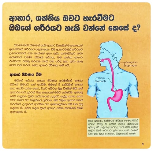 ආහාර හා පෝෂණය | Ahara Saha Poshanaya inside view