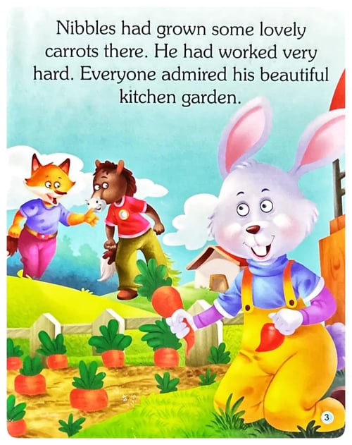 Nibbles and the Carrot Thief inside view