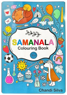 Samanala Colouring Book Blue