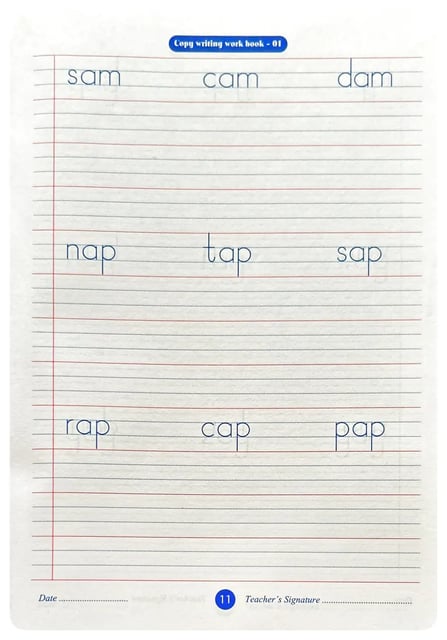 Copy Writing Work Book 1 inside view