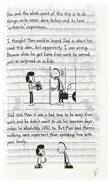 Diary of Wimpy Kid 9 - The Long Haul inside view