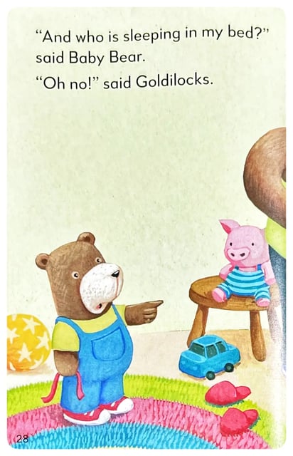 Goldilocks and the Three Bears inside view