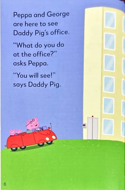 Daddy Pig's Office inside view