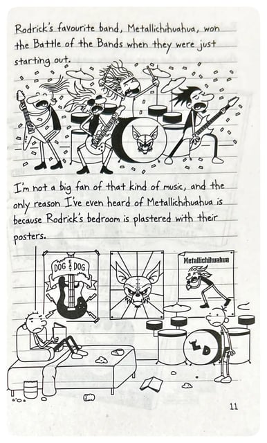 Diary of Wimpy Kid 17 - Diper Överlöde inside view