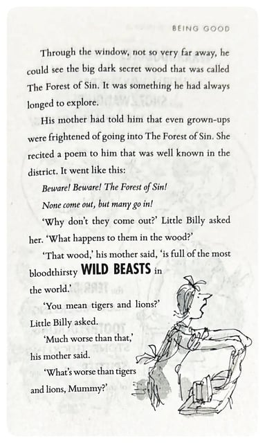 Billy and the Minpins inside view